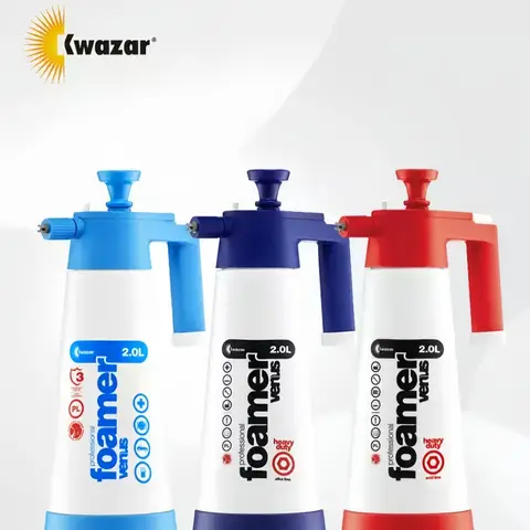 2L Foam Spray Hand-held Pressure Foaming Machine KWAZAR VENUS SUPER Foam Car Washer Multi Scenario Use