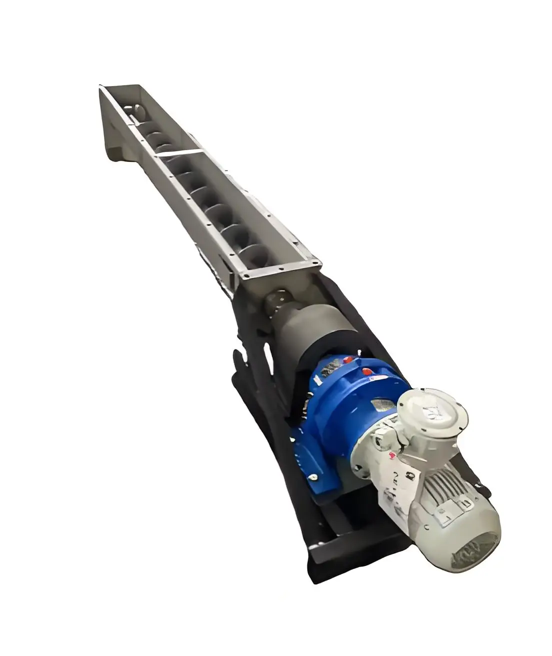 สายพานลําเลียงสว่านสกรูสแตนเลสสําหรับการจัดการวัสดุที่ปิดสนิทและทนทานพร้อมมัลติฟังก์ชั่น