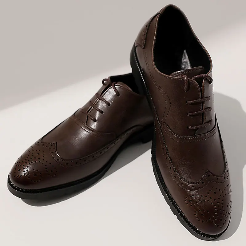 Men's leather shoes, banquet, wedding party, high-quality genuine leather shoes #WZ-8572