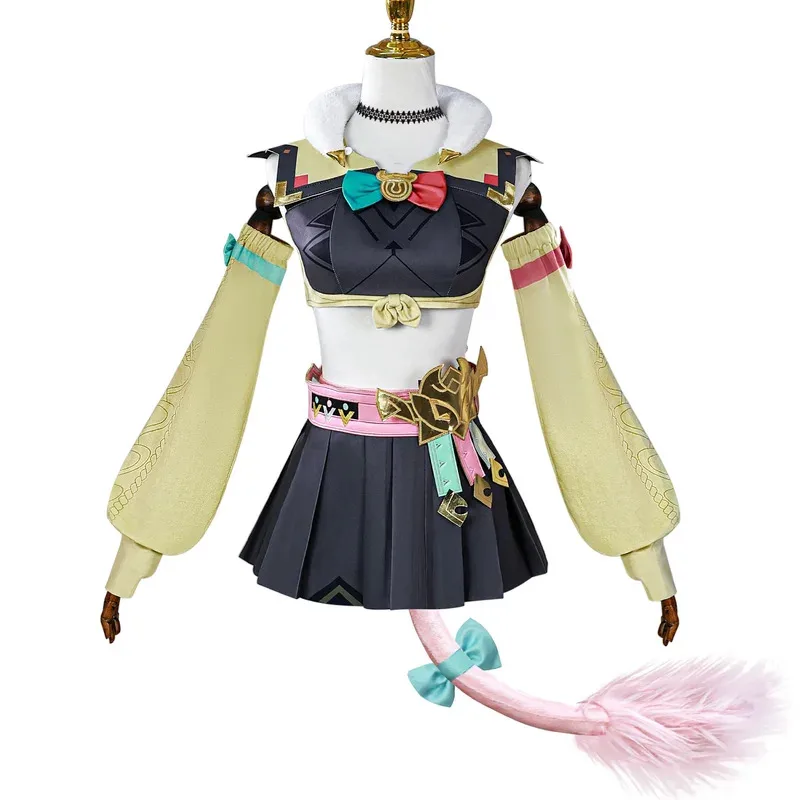 Cosplay Genshin Impact Varesa Cosplay disfraz peluca zapatos anime disfraces de halloween para mujeres