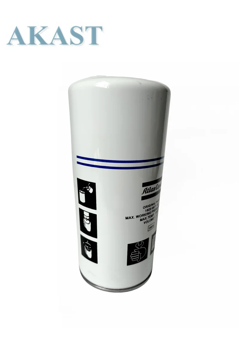 

1622087100 High efficiency Oil Filter for Atlas Copco Air Compressor part Replacement