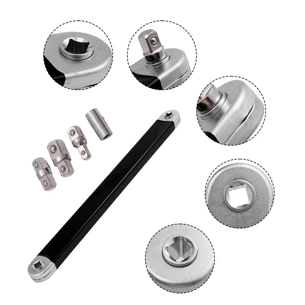 Universal Offset Extension Wrench Set Combination Torque Wrench With 1/4\