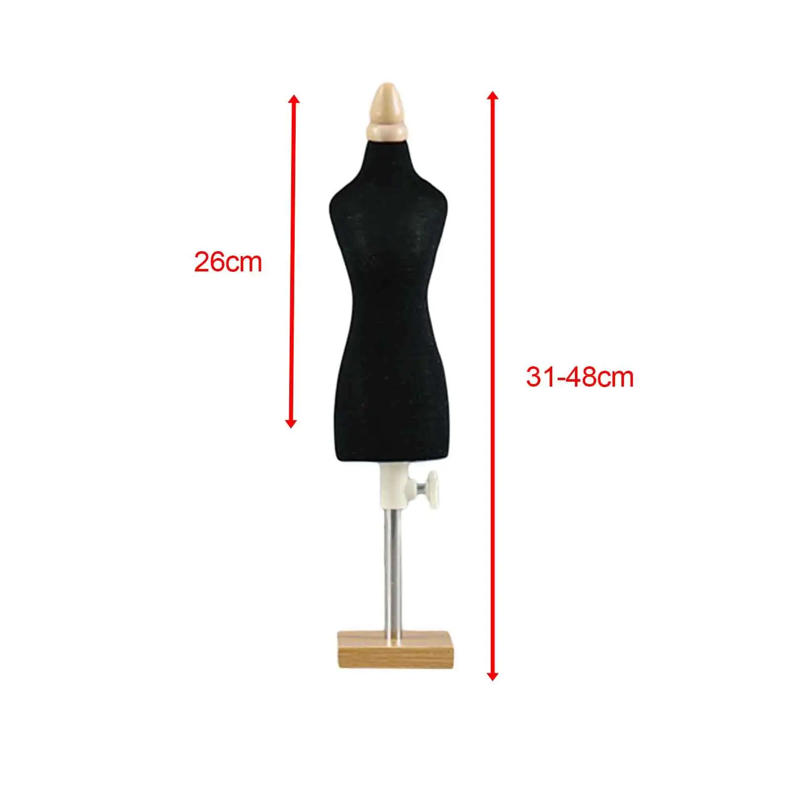 Mini alfaiate costureira boneca manequim torso suporte, boneca vestido feminino forma manequim para decoração de cena, casa de bonecas