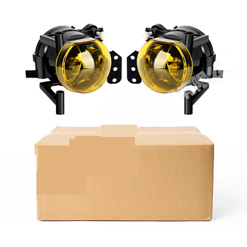 

For BMW 3-Series E90 E91 E92 E93 2006-2011 M3 Style E60 E61 E83 E46 E63 E64 Car Bumper Fog Light Lamps Replacement With Bulbs