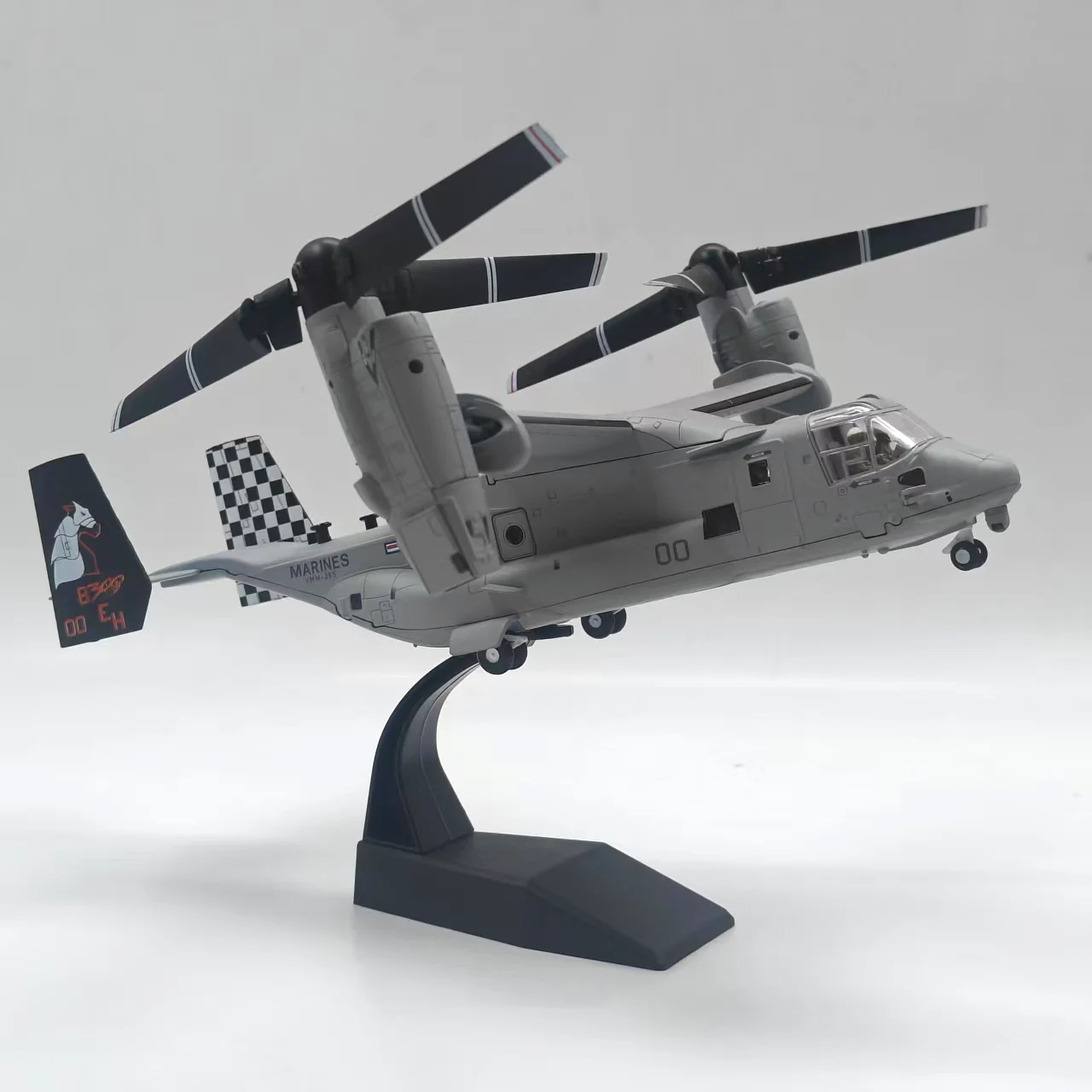 

1/72 Diecast Variable Wing EH Bell V-22 V22 Osprey Transport Helicopter Amphibious Metal Plane Aircraft Model