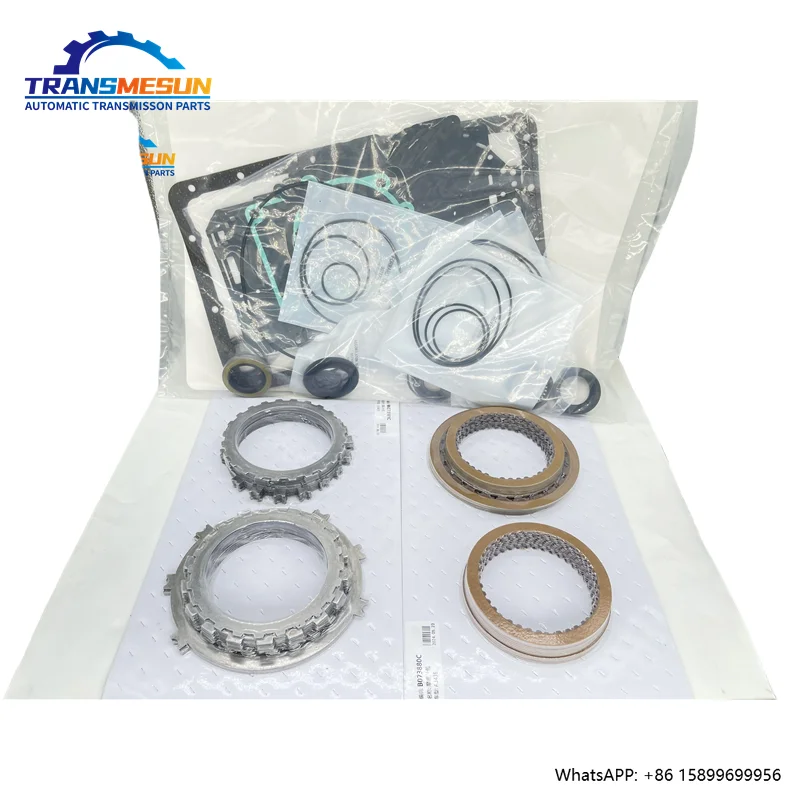 

Transmesun Gear Box Repair Kit A340E; A343E; A343F Transmission Main Rebuild Kit for Toyo.ta Includes Piston; Friction Plate