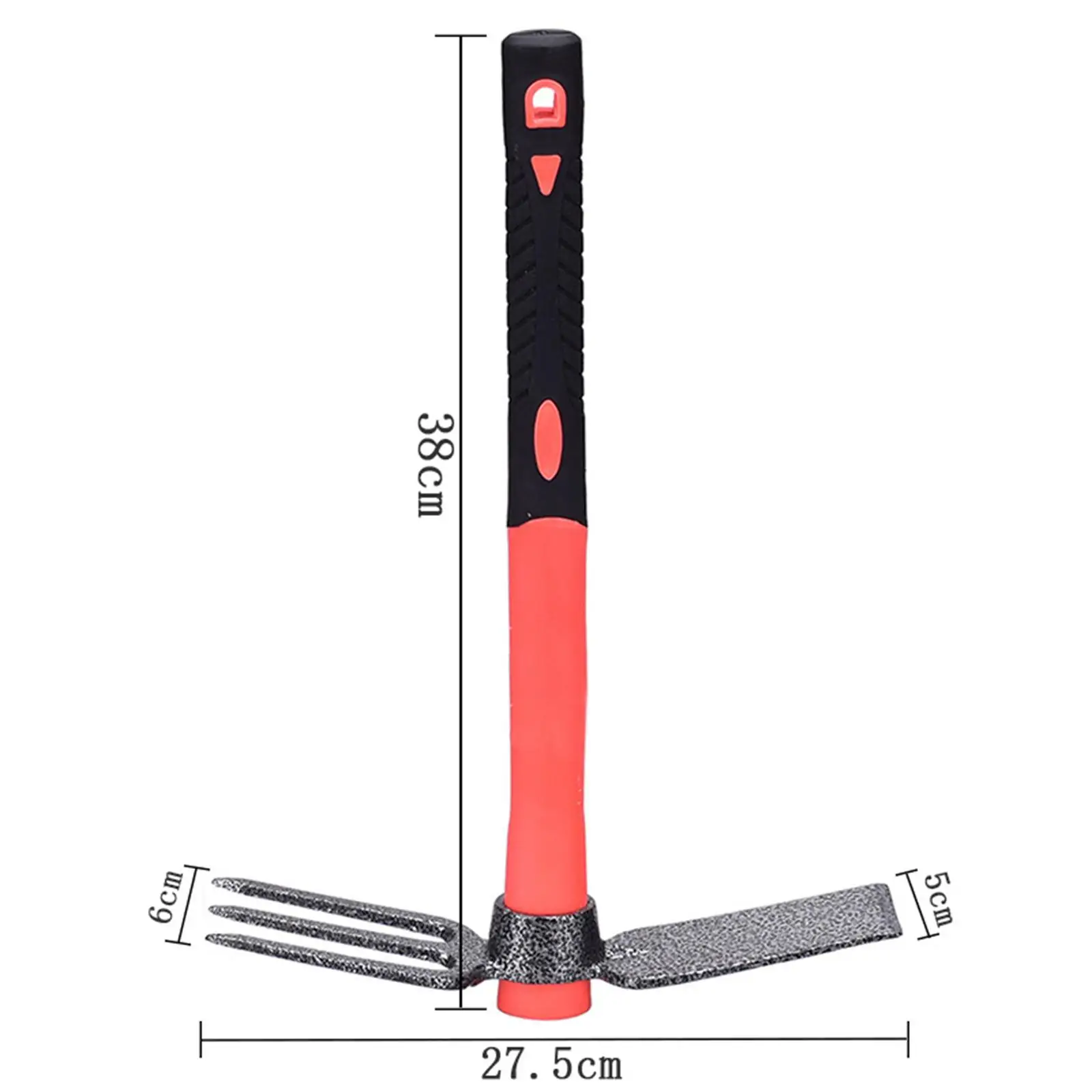 Garden Hoe and cultivator Headed Weeding Tool Strong Rustproof Finish