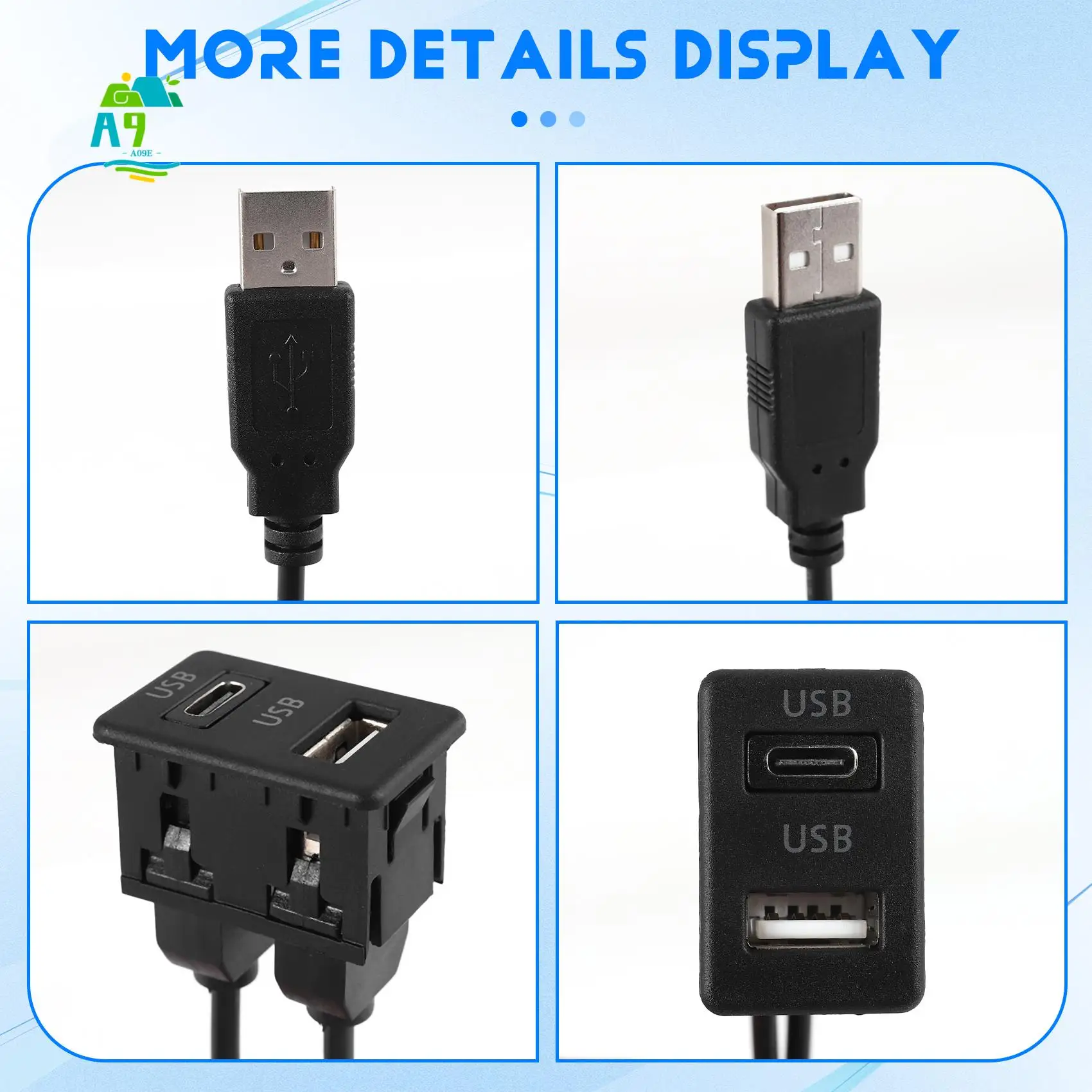 A09E-150CM Car Dash… - image