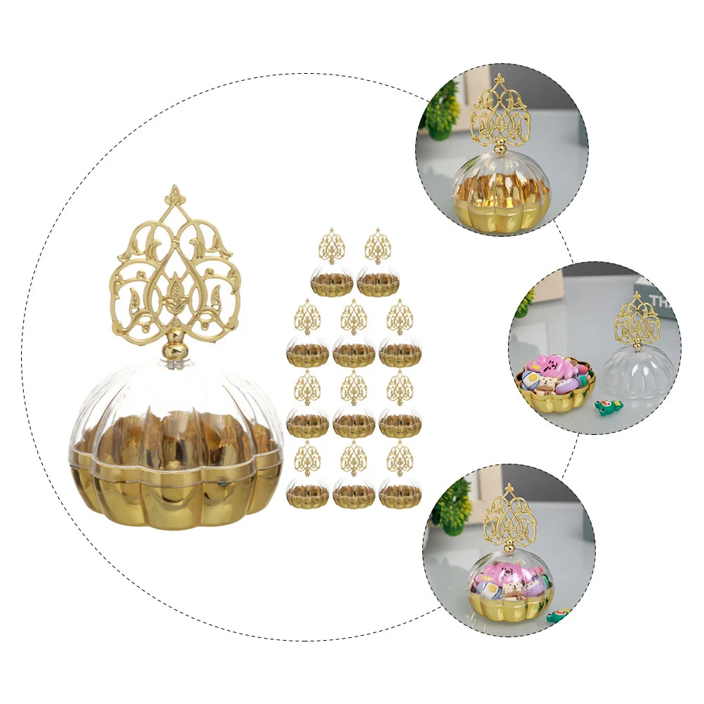 12 ชิ้นกล่องขนมขนาดเล็กกล่องสําหรับงานแต่งงานของขวัญคอนเทนเนอร์พลาสติก Travel Chic ขนมขบเคี้ยวยุโรปสไตล์