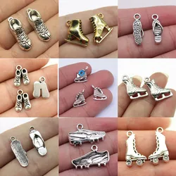Bulk Charms For Jewelry Making Kit Pendant Diy Jewelry Accessories Skates Charms