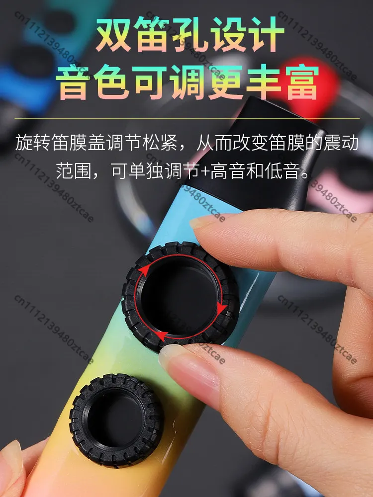 New Dual Membrane Kazoo Professional Performance Grade Mini Mouth Flute Beginner Musical Instrument For Kids Adult