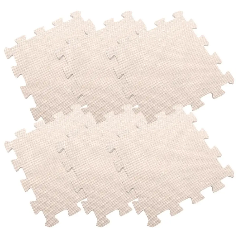 

9 Pcs Foam Knitting Pad Portable Removable Baby Floor Mat Crawling Play Mats Interlocking Tiles Soft Gym Flooring