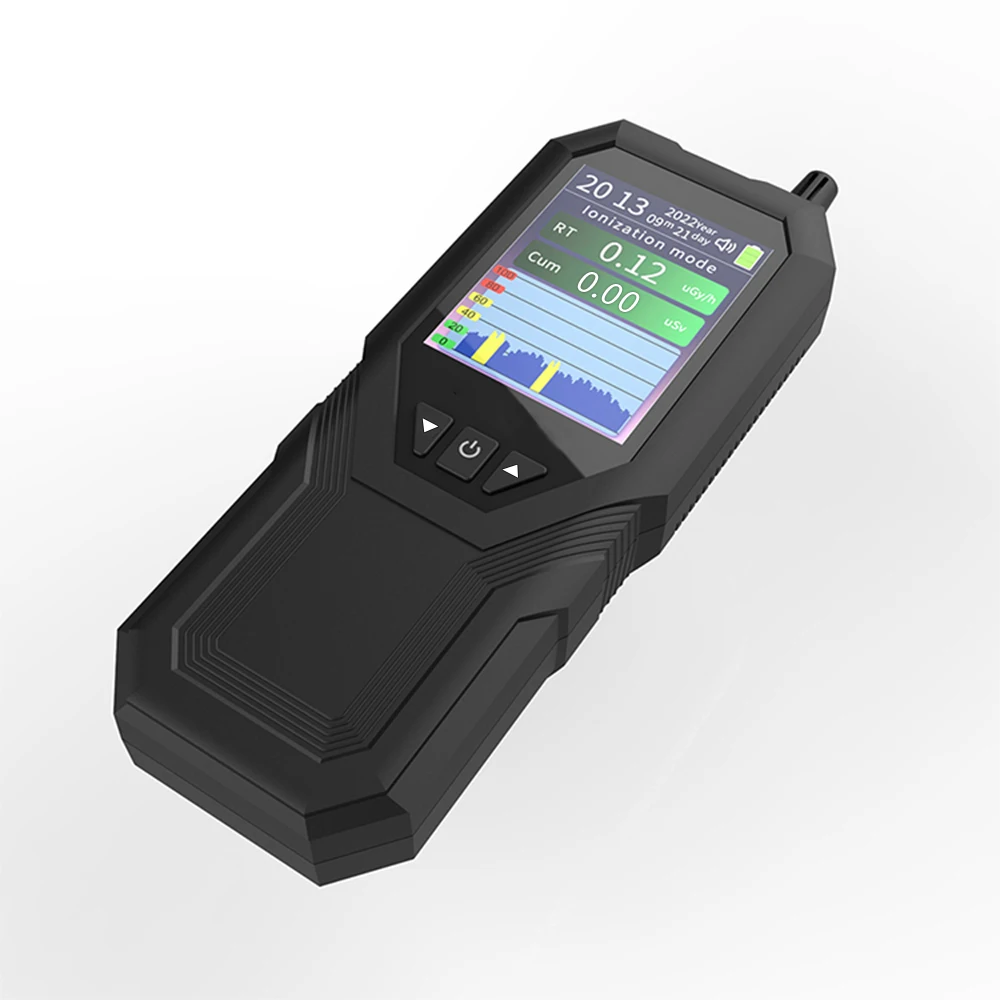 

LCD screen nuclear pollution detector, Geiger Miller counter, radioactive substance monitor, portable radiation meter