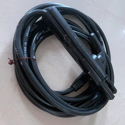 Acessórios da soldadura de 5m para o suporte 200amp do elétrodo da soldadura manual do arco de mma conector de 10-25mm e cabo da ligação