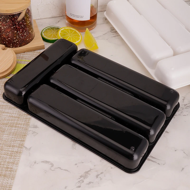 Cutlery Organizer Box Separation Storage Box Tableware Drawer Organizer Eco-Friendly PP Kitchen Spoon Knife Cutlery Tray Holder