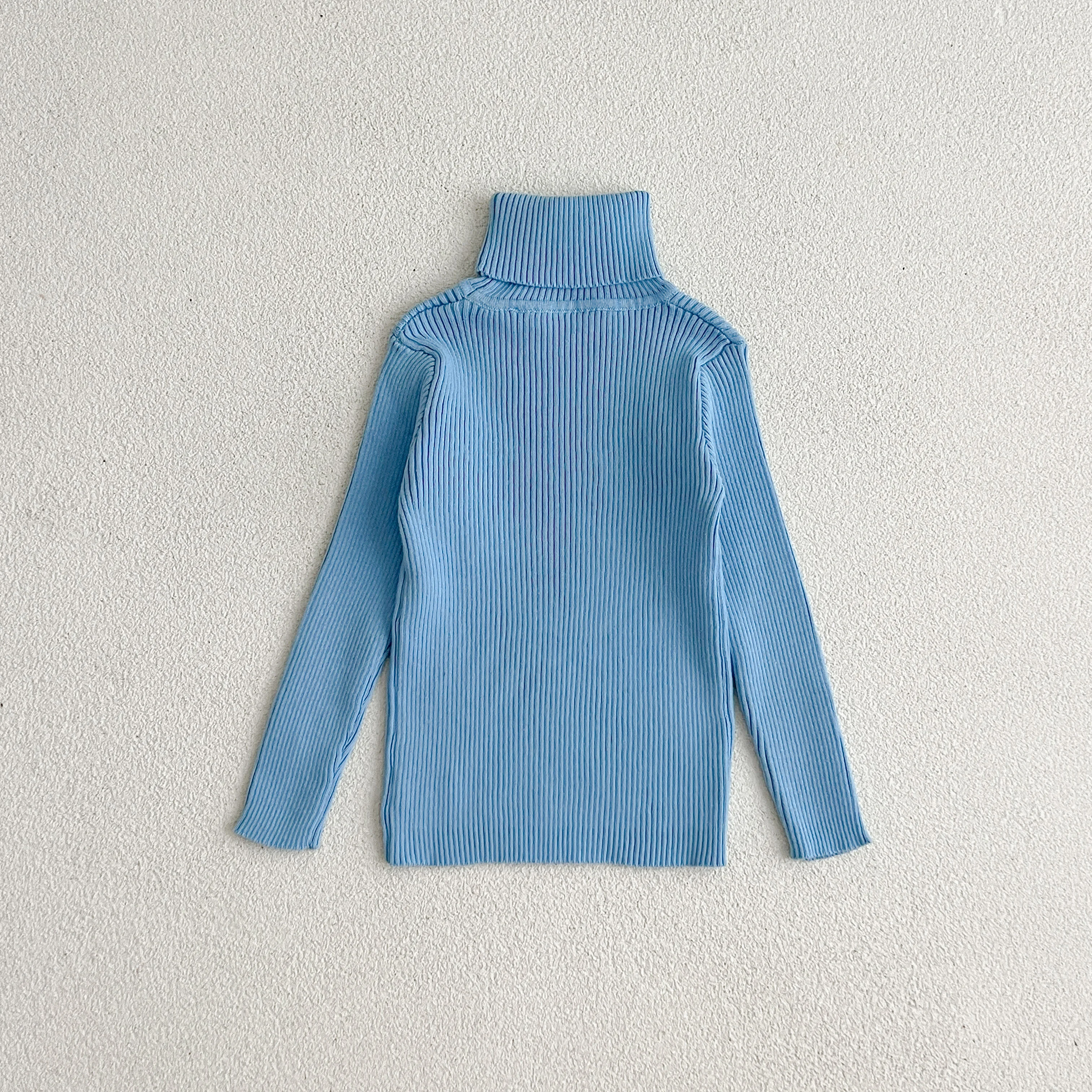 1-6Y Jungen Mädchen Rollkragenpullover Herbst Baby Pullover Kinder Pullover Für Winter Gestrickte Bodenbildung Jungen Pullover Vetement Enfant – Detail 7