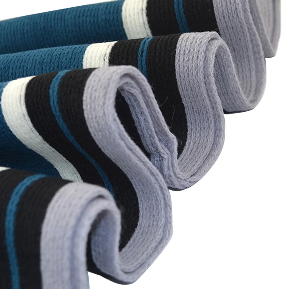 

Warm Men Scarf Striped Cashmere Soft Durable Comfortable Business Leisure Matching Birthday Christmas Gifts Shawl