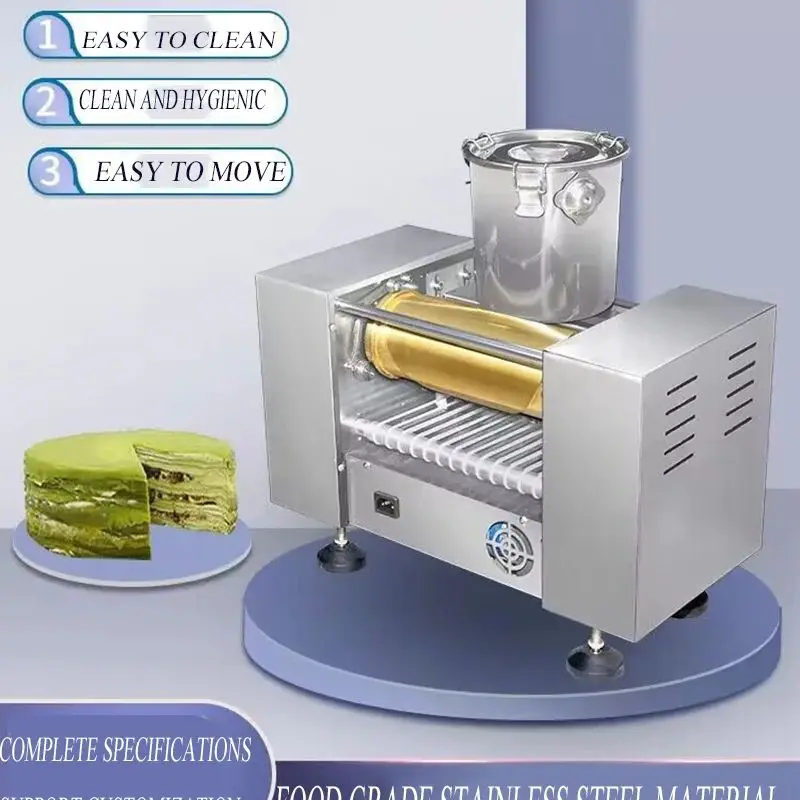 Commercial Automatic Thousand Layer Cake Automatic Crepe Machine Maker