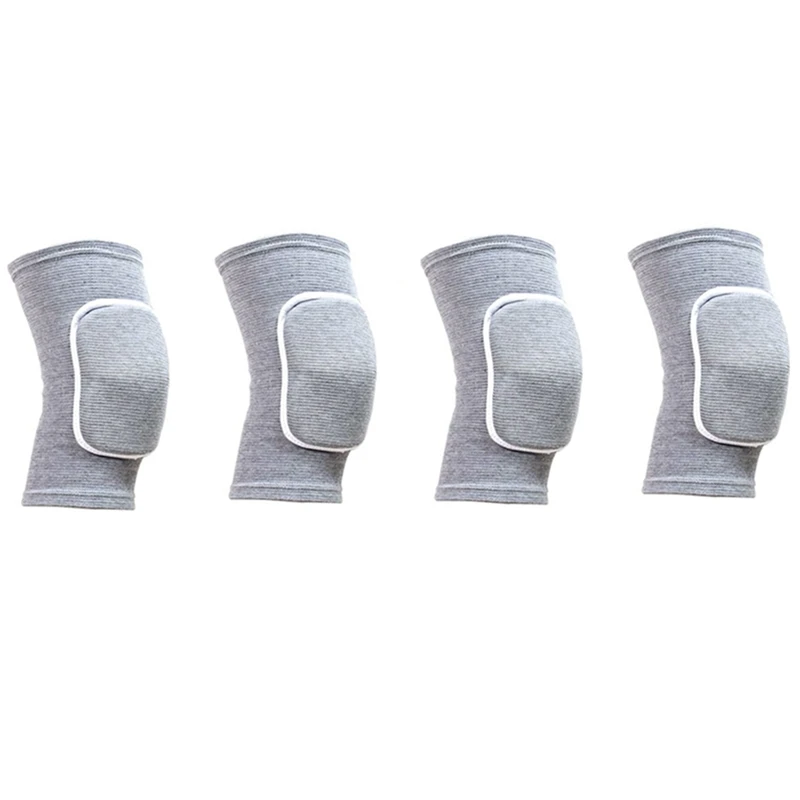 

4X Thickened Sponge Knee Pads Breathable Soft Dance Wrestling Basketball Jogging Bike Arthritis Relief Meniscus S & M