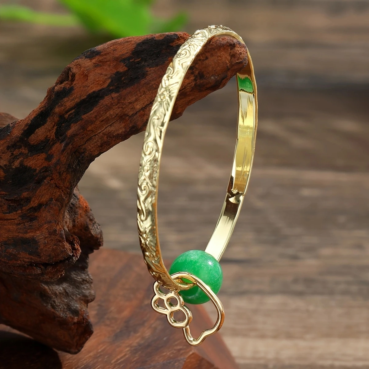 سوار حريمي دائري مطرقة هاواي ، مجوهرات ساموان دب اليشم ، ألوها التونغا البولينيزية