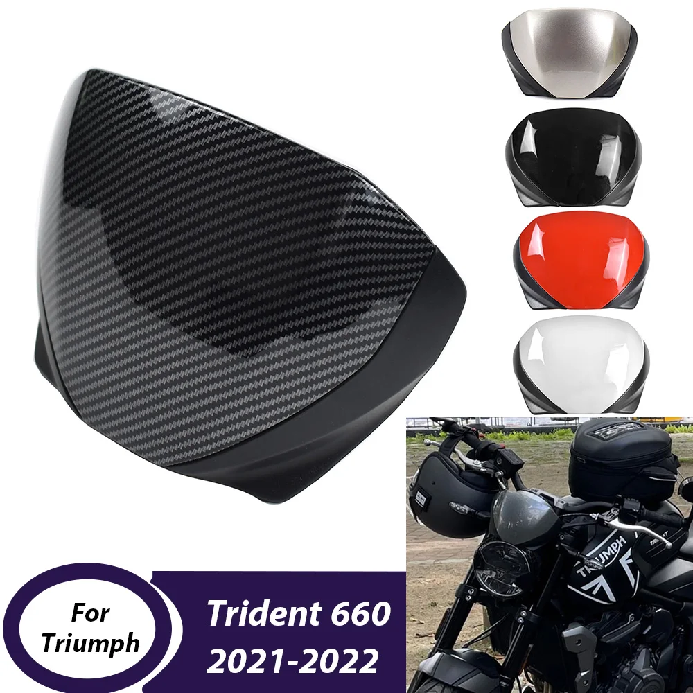 

For Triumph Trident660 2021 2022 2023 Flyscreen Front Screen Lens Windshield Fairing Motorcycle Windscreen Deflector Accessories