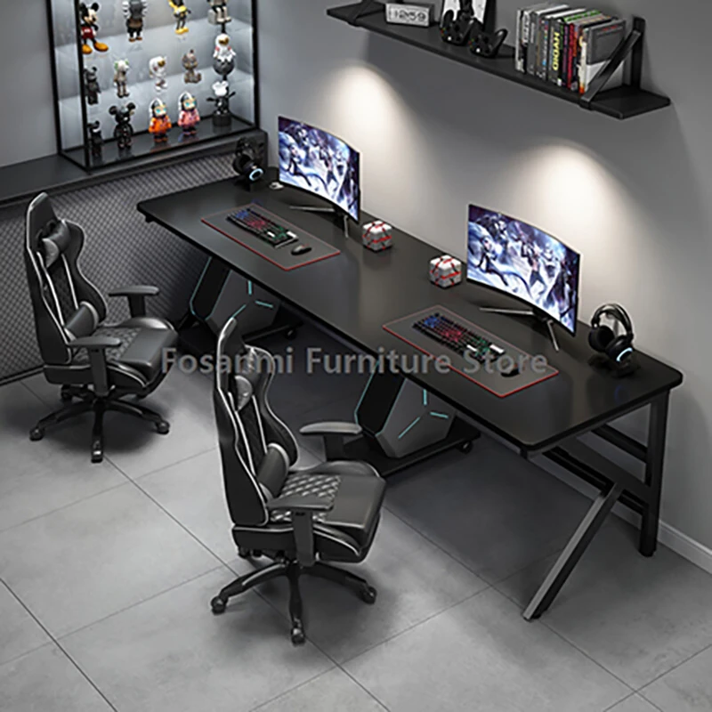 Large 2-Person Gamer PC Desk w – Home Office With Two Desks Bewertung und Preis