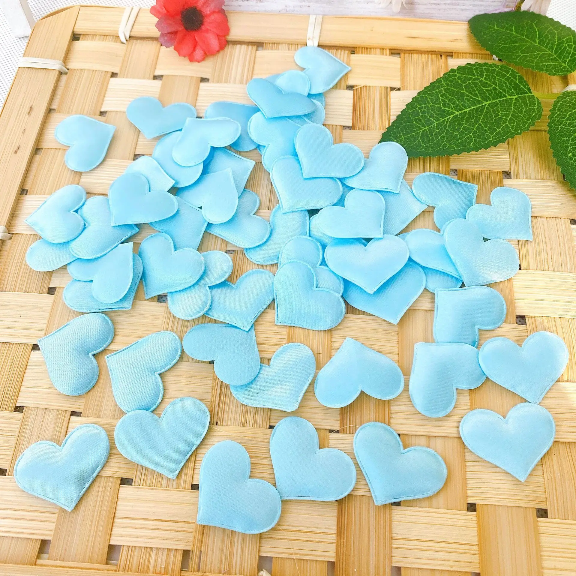 1000 pcs/bag 3cm cor misturada esponja em forma de coração confetes jogando pétalas para casamento casa pétalas de rosa festa acessórios