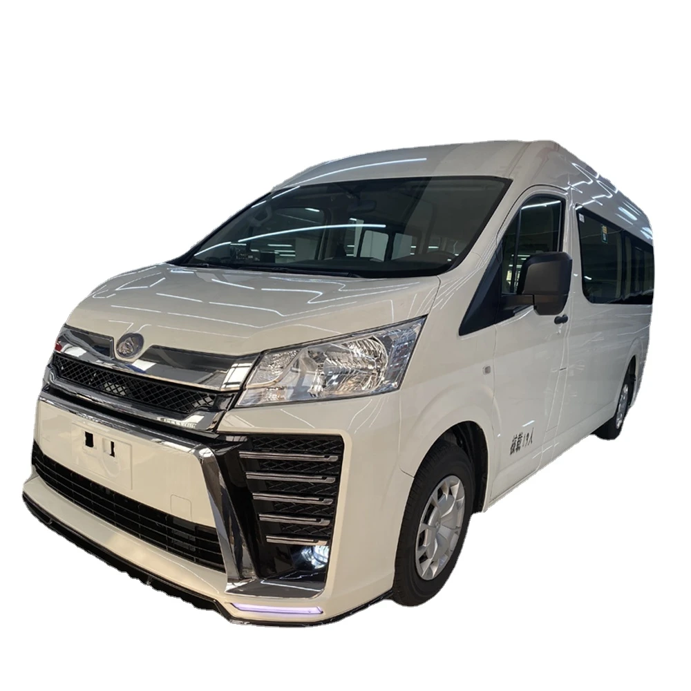 Factory Body Kit 2019-2021 Bodykit for Hiace BLACK Toyota Front Bumper Rear Bumper Auto Lighting Parts Standard Size 12 Months