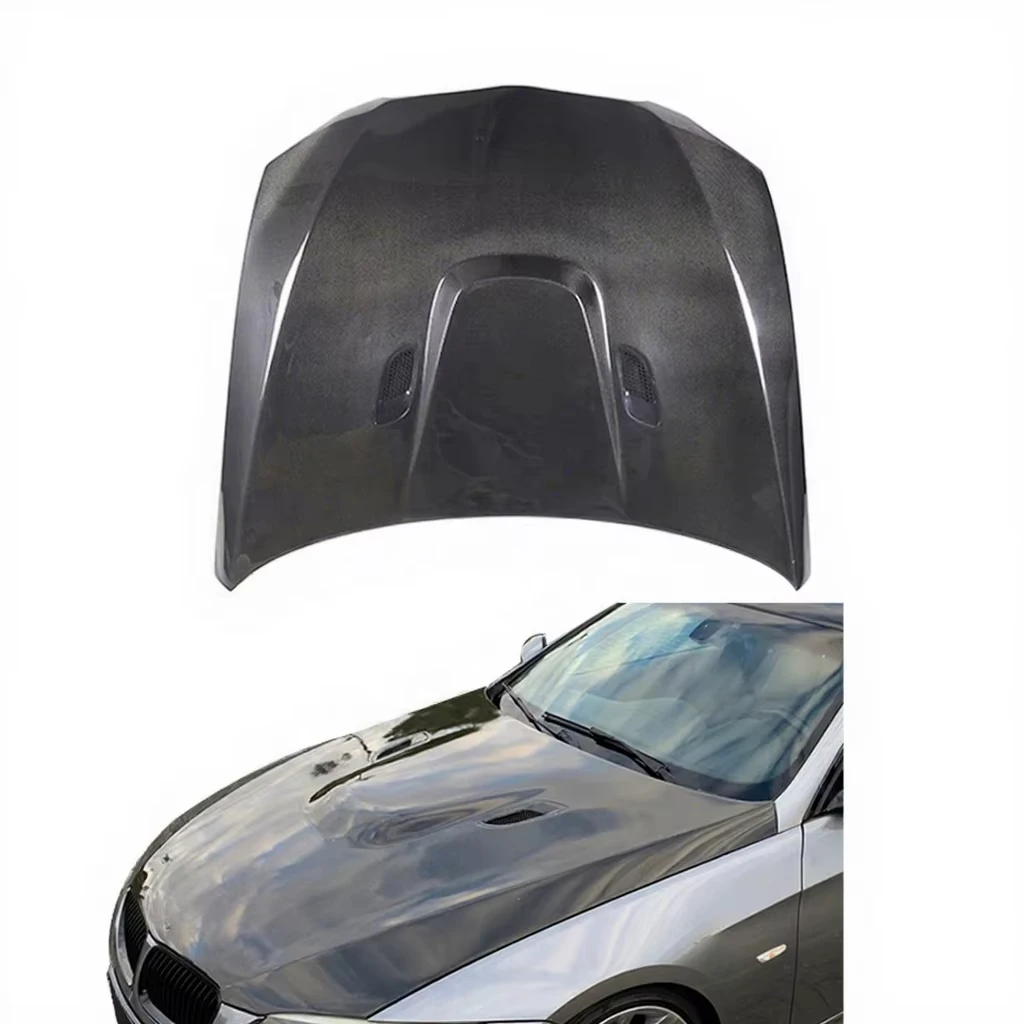 

STLF Wholesale Customized Carbon Fiber Hood Bonnet Pre Lci for BMW's 3 Series E92 328i 335i 2007 2008 2009 2010 2011 Upgrade