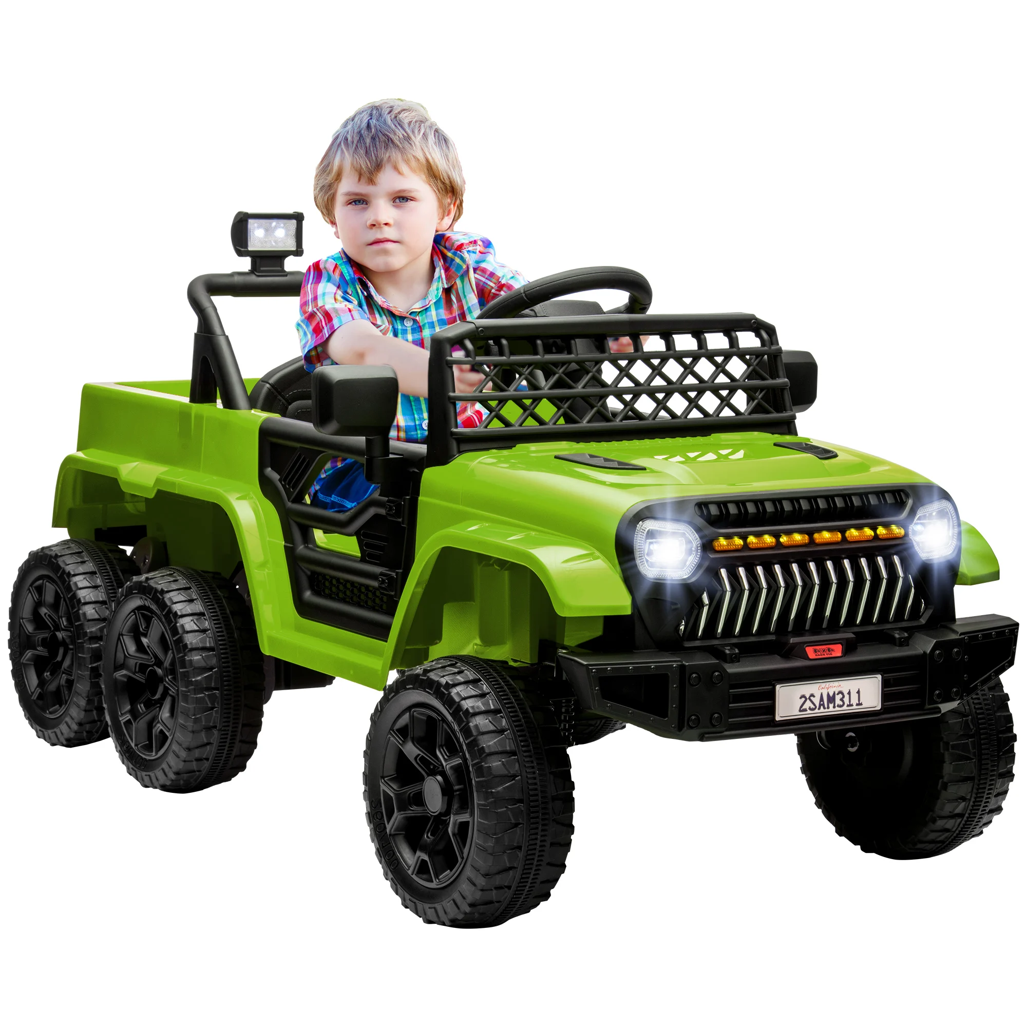 Kids Outdoor Music - Caminhão Elétrico Infantil 12V com Controle