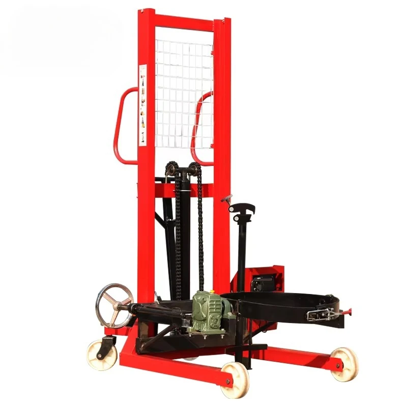 1ton  Hand Manual Drum Stacker Oil Drum Lifter for Oil Depot