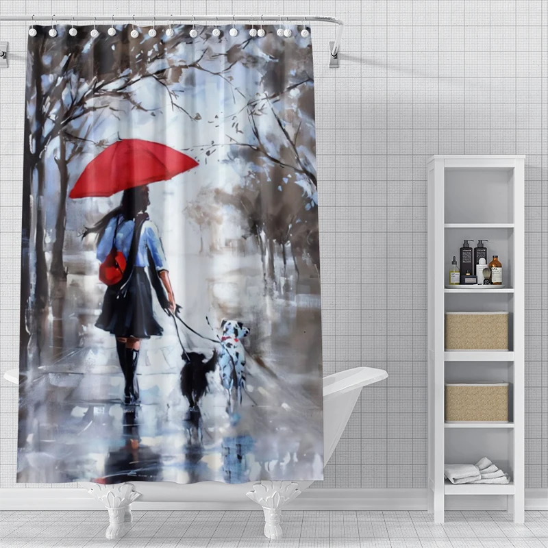 home shower curtains for bathroom waterproof fabric Modern Nordic style bathroom Curtains modern shower curtain 180x200 240x200