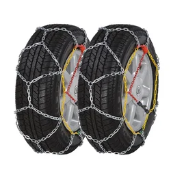 Snow Chains For KN Sedan Alloy Full Coverage Anti-Skid Tire Wear-Resistant Ice Surface Removal