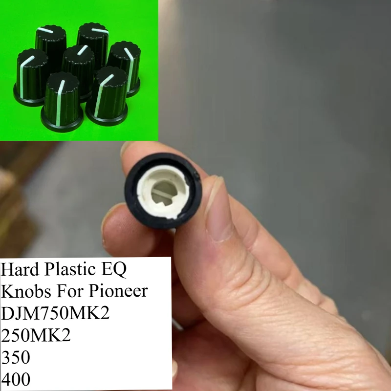 

Пластиковые ручки эквалайзера для микшеров Pioneer DJM750MK2, 250MK2, 350, 400: колпачки для регулировки высоких, средних и низких частот