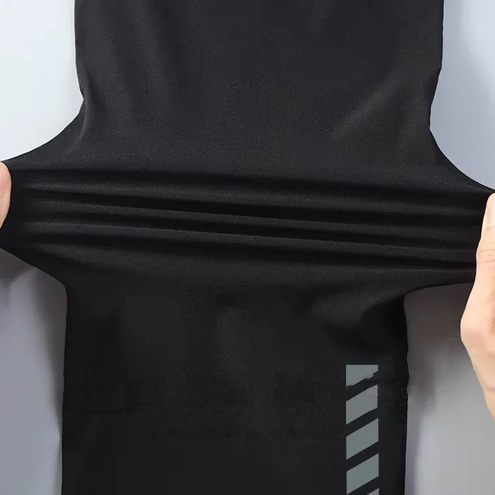 Daily Men Pants Shorts Breathable Casual Comfortable Cotton Linen Drawstring Leightweight Loose Summer 3/4 Length