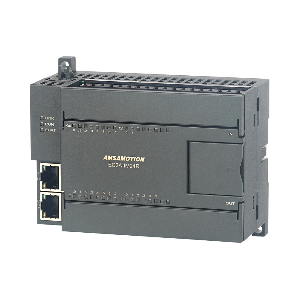 

EC2A-IM24R EtherNet Remote IO ProfiBus Module Support EtherNet/IP Protocol 14I 10O 2 Ethernet Ports EC2A-IM24TP