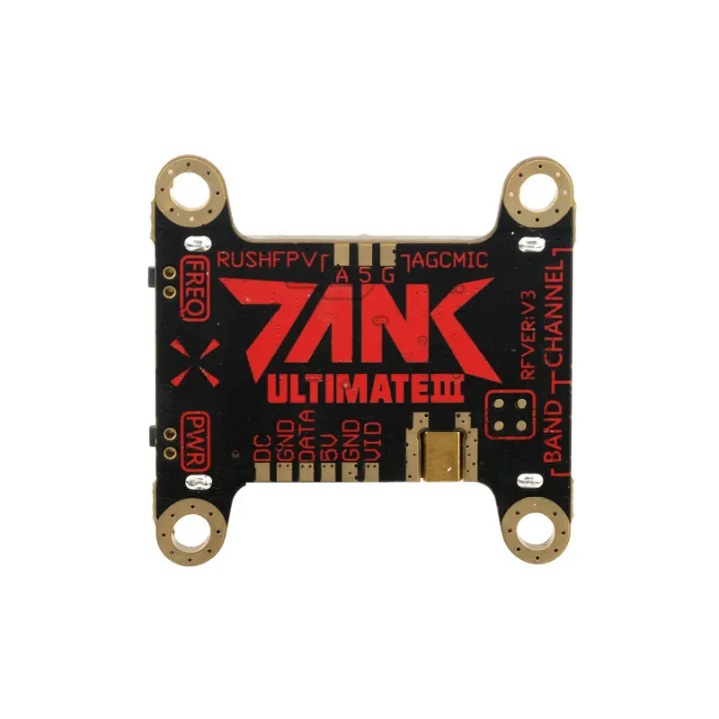 RUSHFPV TANK III 3 Ultimate 5.8G VTX 48CH PIT/25/200/500/1000 MW für RC Racing Drone FPV Analog VTX