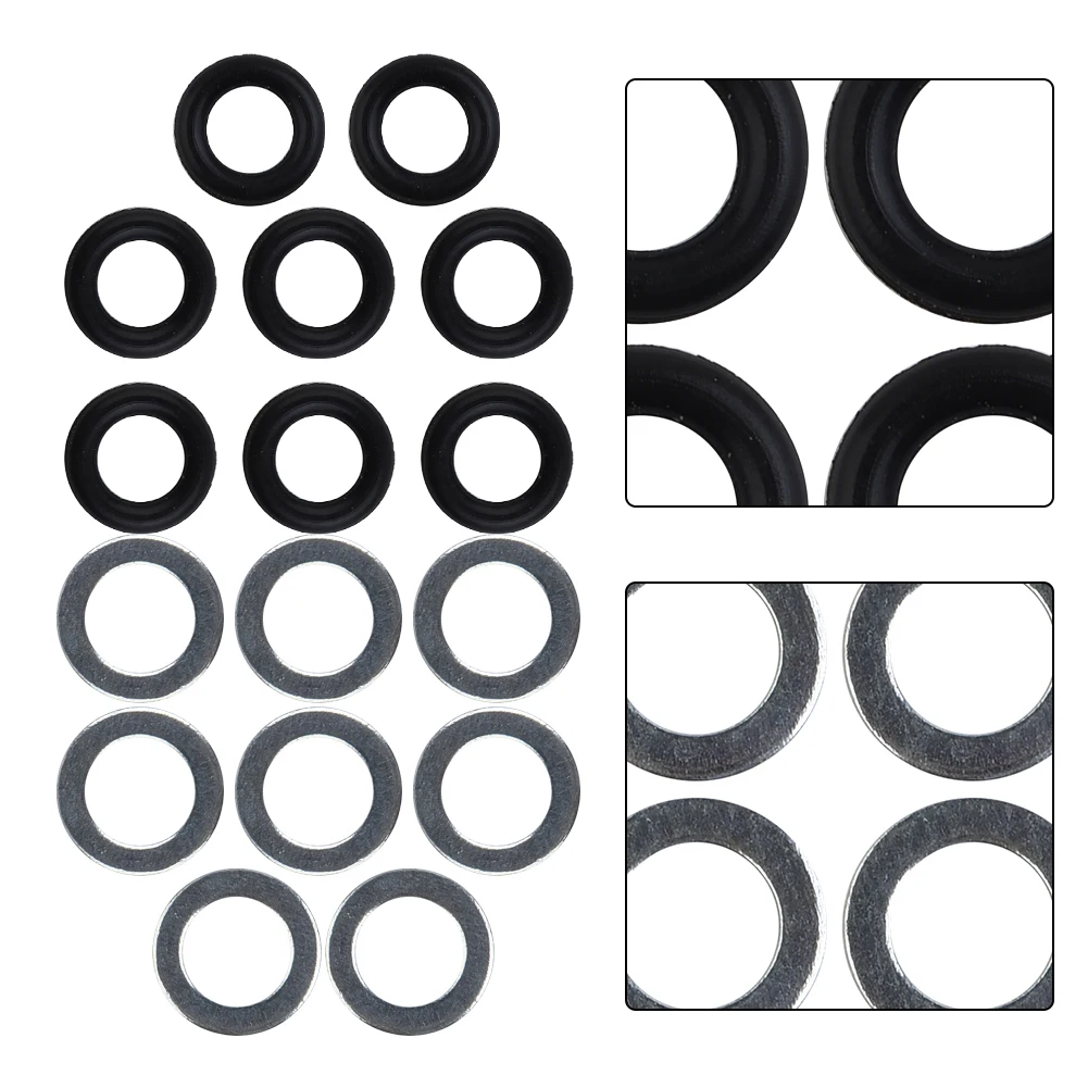 8sets O-Ring Sealing Carburetor Mixture Screw Washers For Mikuni For Keihin For Kawasaki For Suzuki