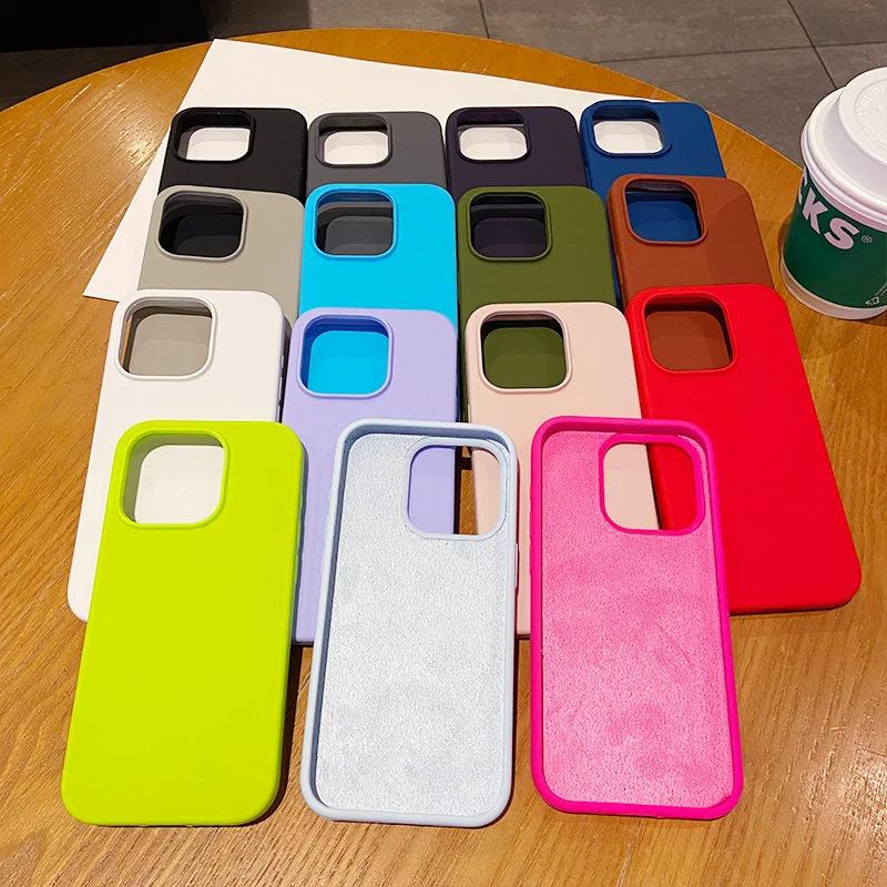 2025 NEW Liquid Silicone Case for Apple IPhone 16 15 14 13 12mini 11 Pro Max 17 air for Magsafe Magnetic Wireless Charging Cover