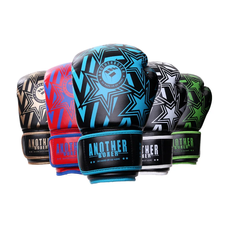 

Professional PU Boxing Gloves for Muay Thai MMA Kickboxing Combat Training Men Women Sparring Punching Bag Mitts Equipment