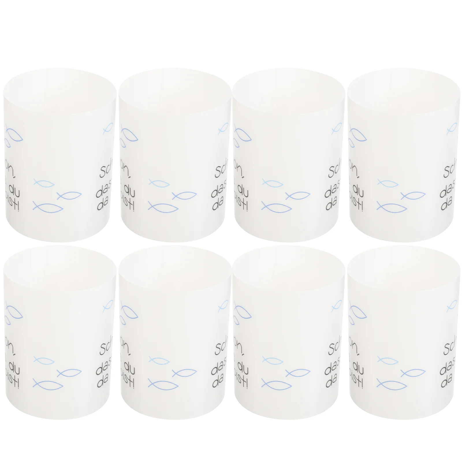 Supply Plastic Cylinders for Candles Shades Decorative Small Cover Taper Holders