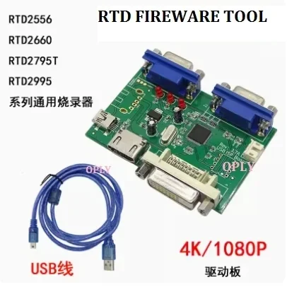 Imagem -06 - Edp Ferramenta de Fireware Especial para Mini Hdmi Compatível Board Rtd Série Chip Lcd Driver Board Fireware Ferramenta Edge2556 2550