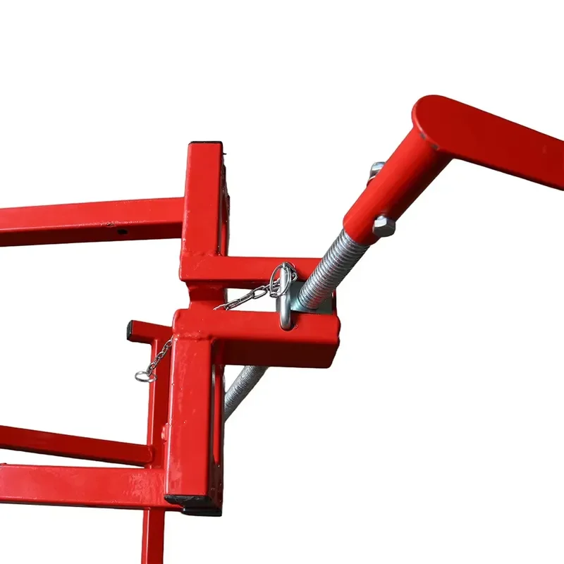Agricultural Ride on Lawn Mower Spare Parts Foldable Telescopic Bracket Hand Operated Screw Jack