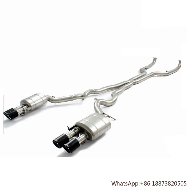 Catback Exhaust For BMW M5 F10 F15 4.4T 2012-2016 Performance Electronic Valve Exhaust System