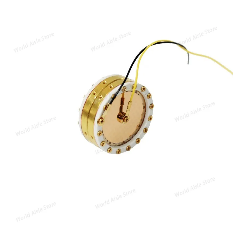 Large-diaphragm Microphone, Single-sided Gold-plated Membrane, Unidirectional 32mm Recording Microphone