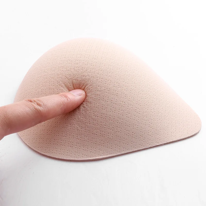 Insertos de esponja en sujetador acolchado, para bañador, relleno de realce de pecho, almohadillas para el pecho, accesorios íntimos para mujer, 1 par