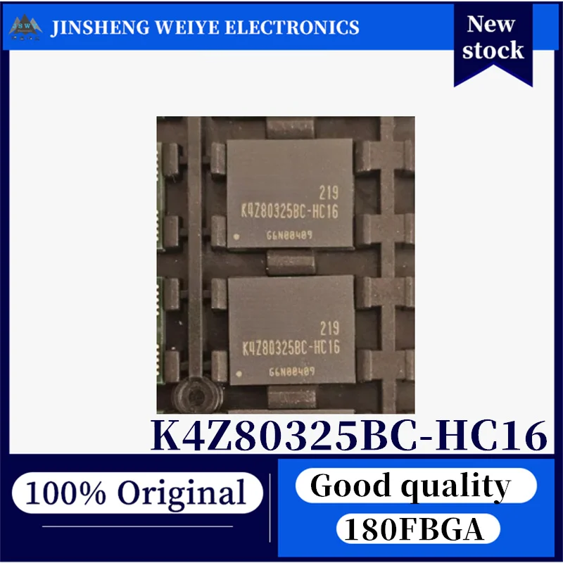 

(5/20 шт.) K4Z80325BC-HC16 K4Z80325BC 180FBGA 8Gb GDDR6 SGRAM графическая память, оригинальный запас, чипсет.