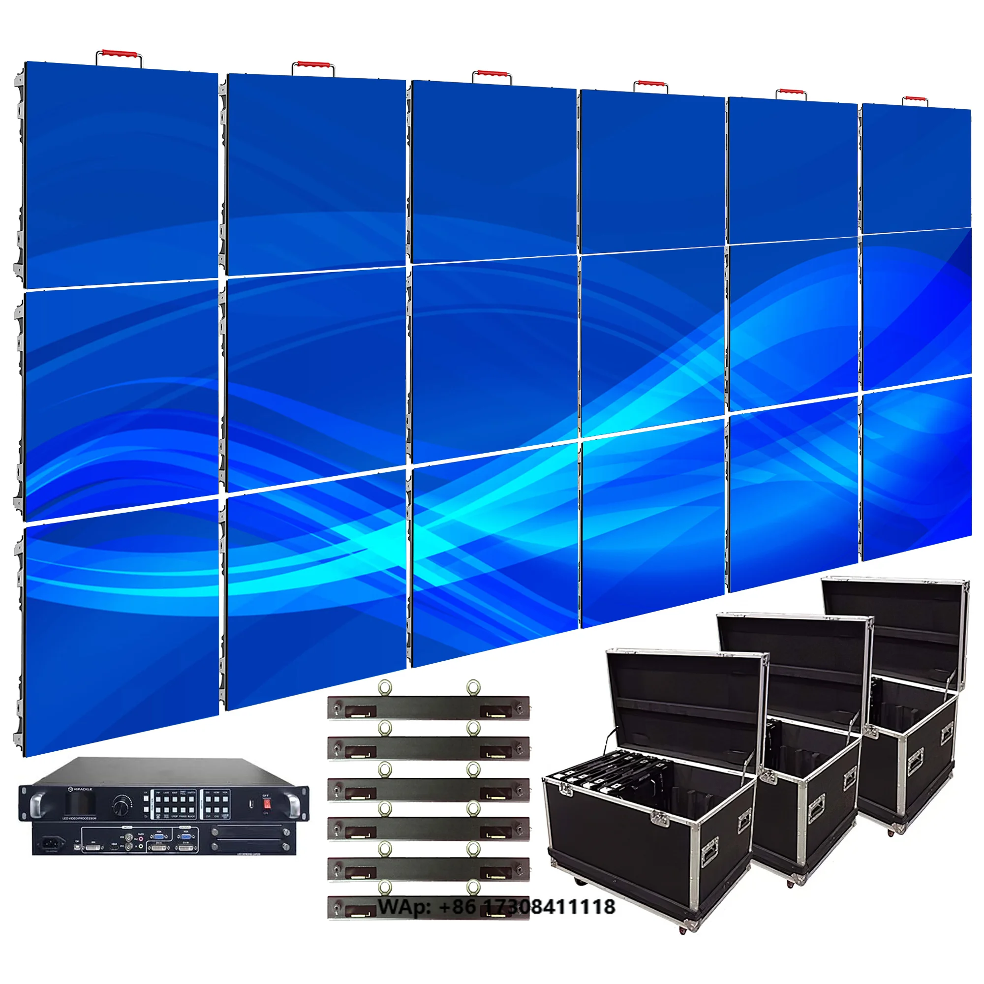 P3 Led Module Billboard Panel Outdoor Video Wall Pantalla Led Digital Signage Advertising Player Splicing Screen Led Display