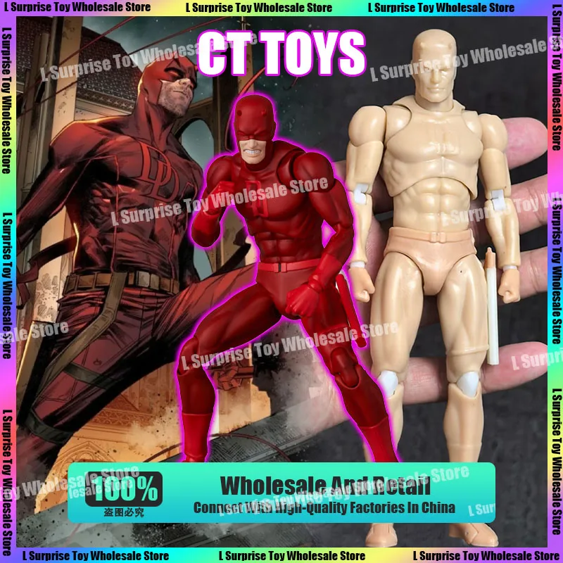 

New-Hot Ct Toys Daredevil Mafex 223, фигурка, версия комиксов SHF, аниме, фигурка, статуя, модель, подарки, детские игрушки
