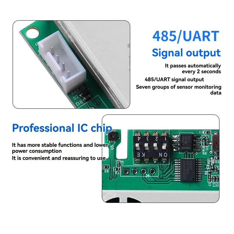 N05R Sensor Module Collector Module CJ-702-U CO2/PM2.5/CH2O/TVOC Multi-In-One Emperature & Humidity